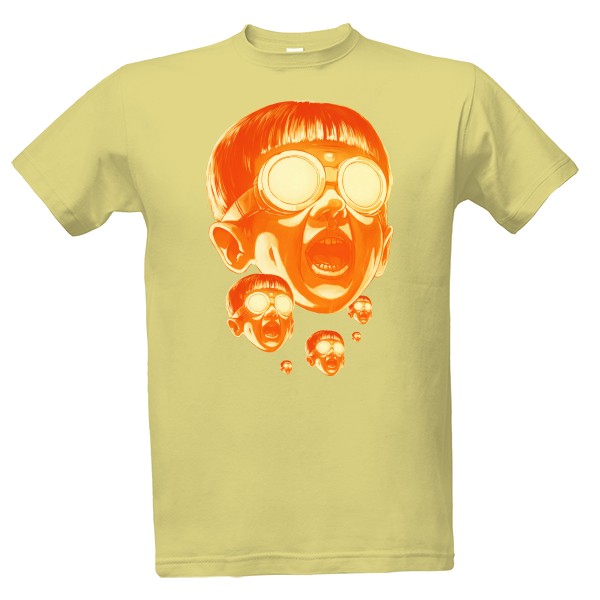 Tričko s potiskem Big Fireee (Pánské)