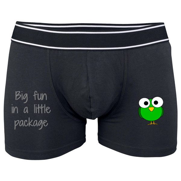 Boxerky Kariban s potlačou Big Fun In A Little Package