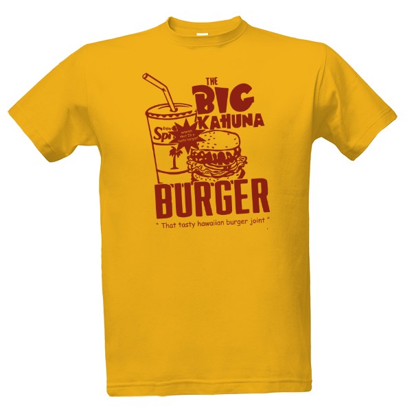 Tričko s potlačou Big Kahuna Burger