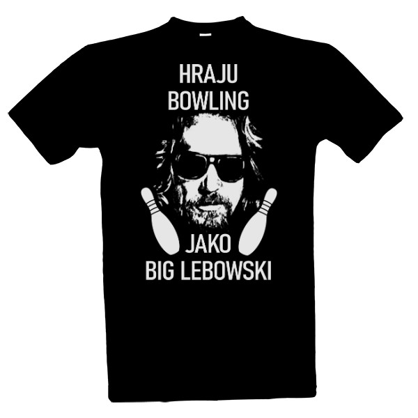 Tričko s potiskem big lebowski bowling