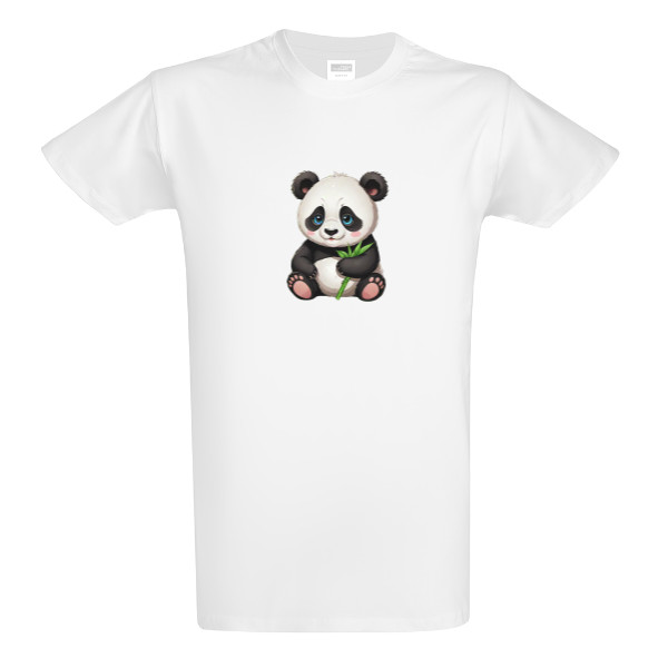 Tričko s potiskem Big panda