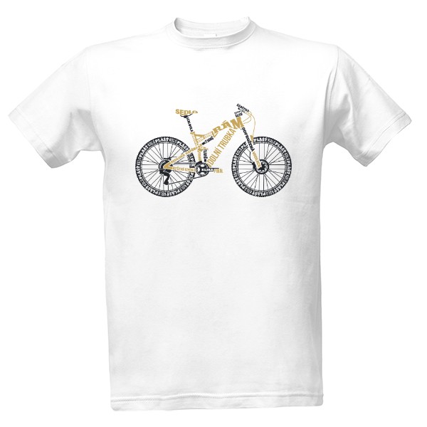 bike anatomy T-shirt