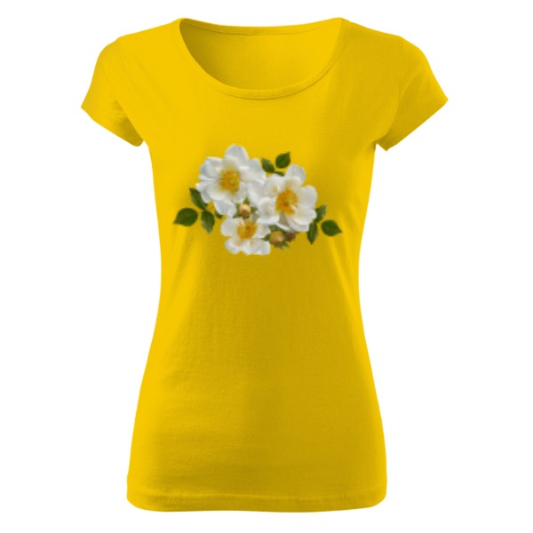 Tričko s potiskem Růže