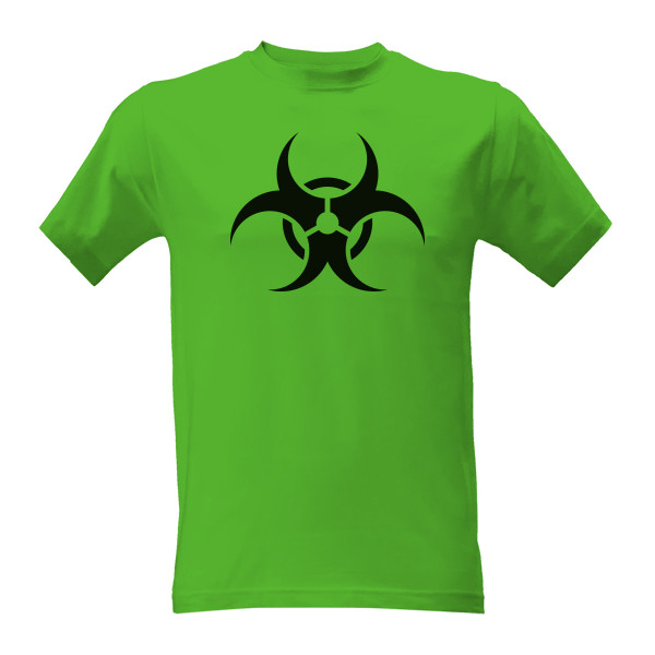 Tričko s potiskem Biohazard tričko