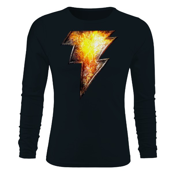 Tričko s potiskem Black Adam - blesk superhrdiny