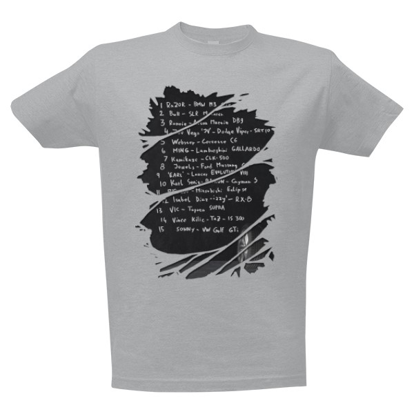 Tričko s potiskem Blacklist