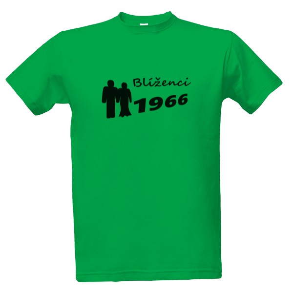 Tričko s potiskem Blíženci 1966