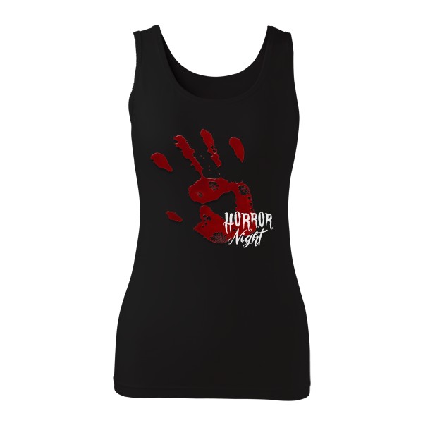 Tričko s potiskem bloody hand