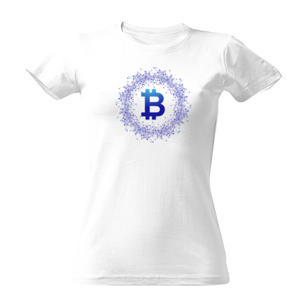 Blue bitcoin dámské