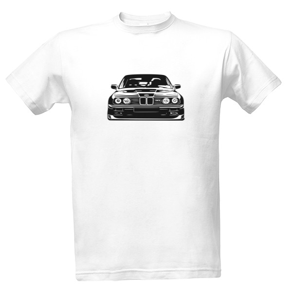Tričko s potiskem BMW E30 M3