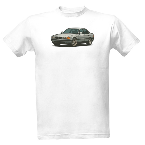 Tričko s potlačou BMW E38