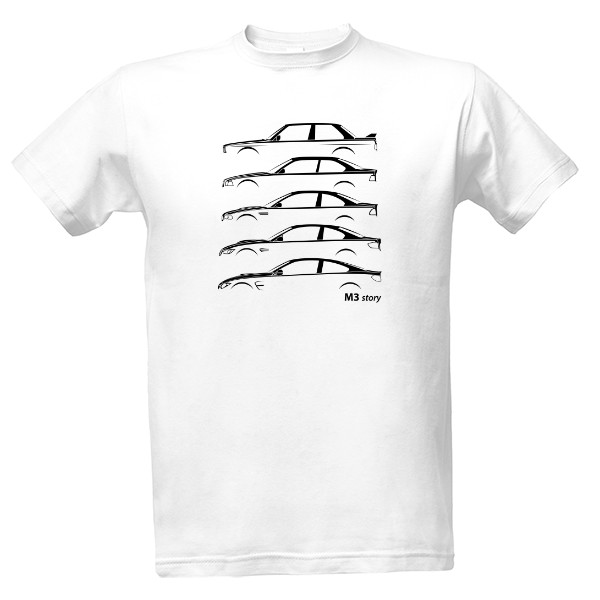 Tričko s potlačou M3