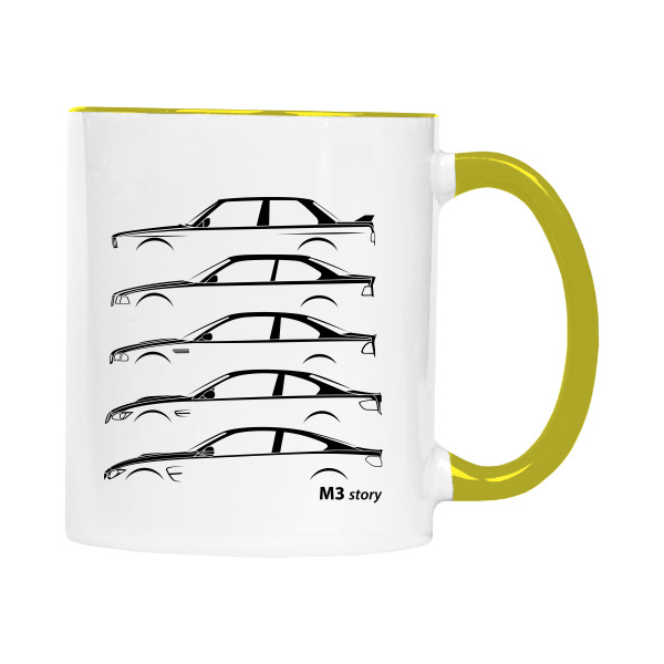 Hrnek malý barevný s potiskem M3