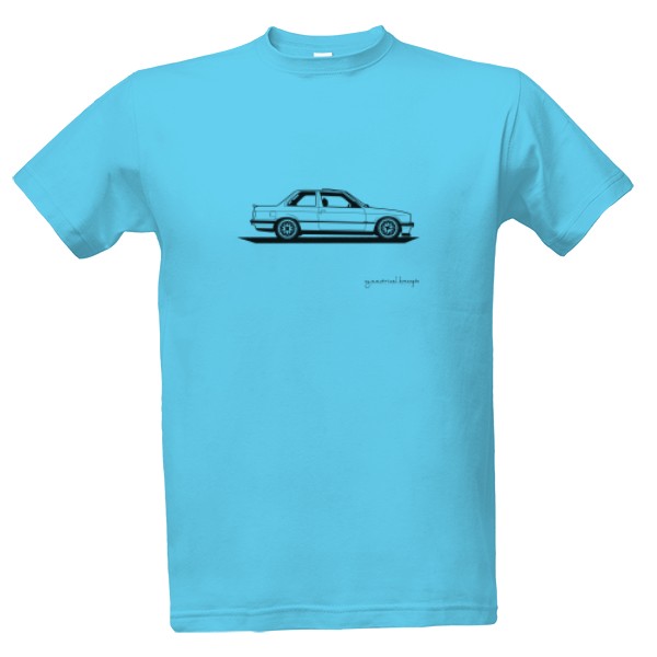 Tričko s potiskem BMW Old School - Pánske Tričko