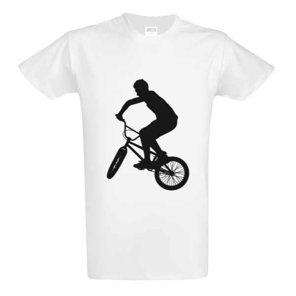 Tričko s potlačou BMX 1
