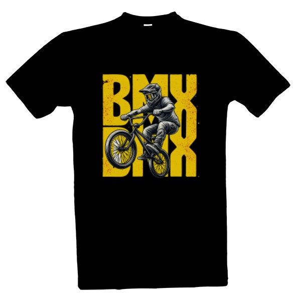Tričko s potiskem BMX