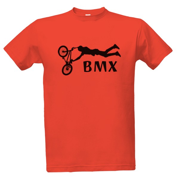 Tričko s potiskem BMX sport