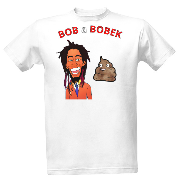 Tričko s potiskem Bob a bobek