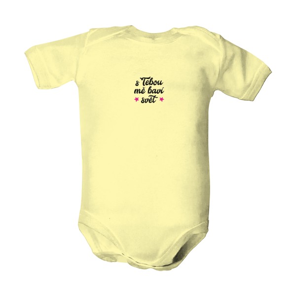 Dětské body  s potiskem body s tebou