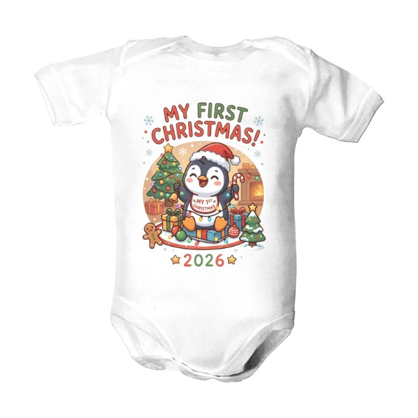 Dětské body Roly Honey s potiskem Bodýčko My First Christmas