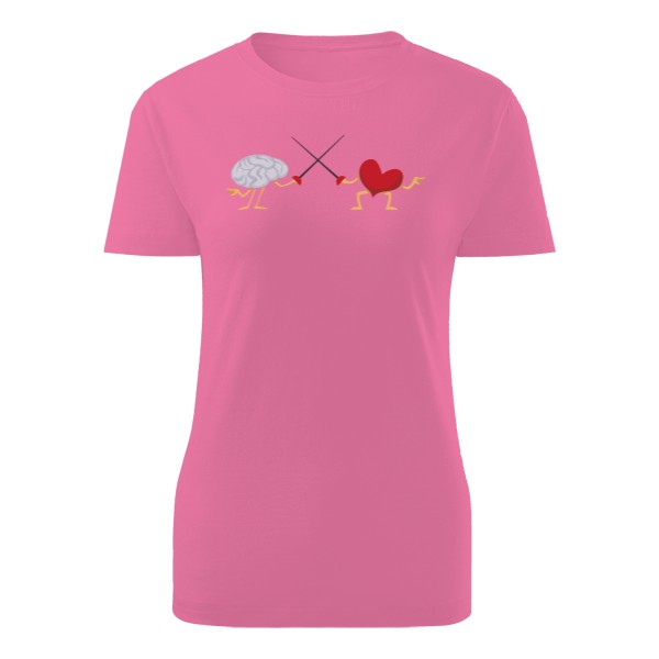 Tričko s potiskem Boj rozumu