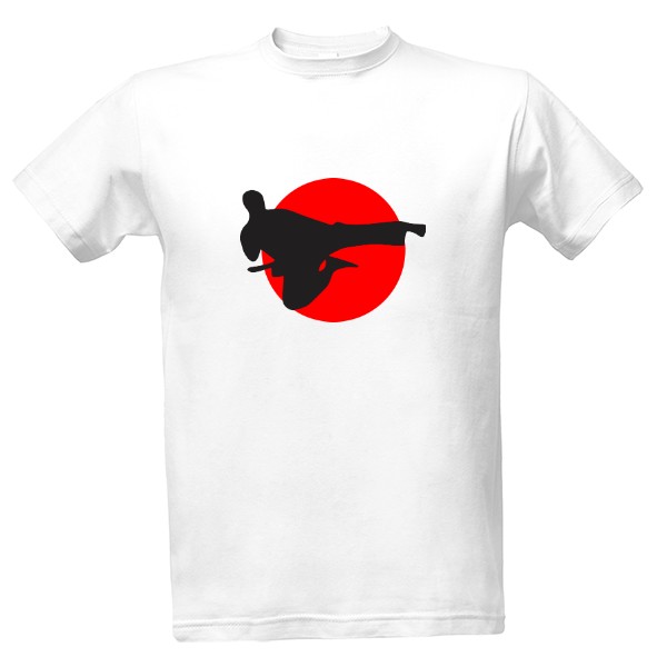 Tričko s potiskem Bojovník