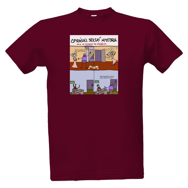 Tričko s potiskem 1915 Kefkova promňěna