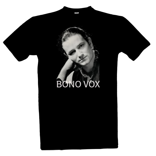 Tričko s potiskem BONO