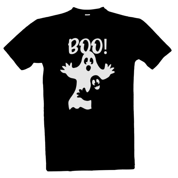 Tričko s potlačou BOO!