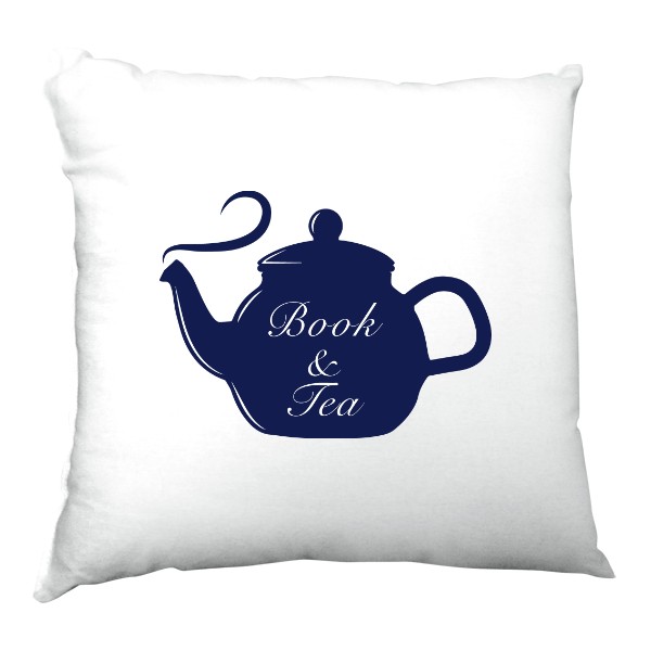 Book & Tea pillow