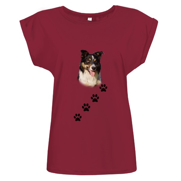 Tričko s potiskem Border kolie