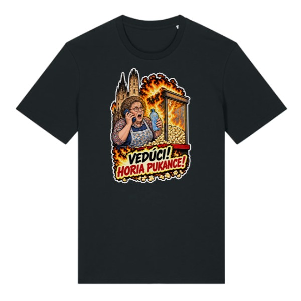 T-shirt Boss, the Popcorn Is Burning!
