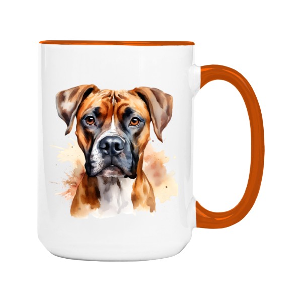 Hrnek velký barevný s potiskem Boxer 3