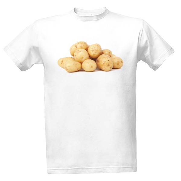 Tričko s potiskem Brambory