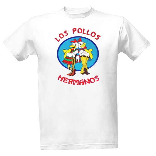 Tričko s potiskem Breaking Bad - LOS POLLOS HERMANOS