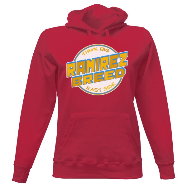 Dámská mikina s kapucí s potiskem Breed Ramirez hip hop