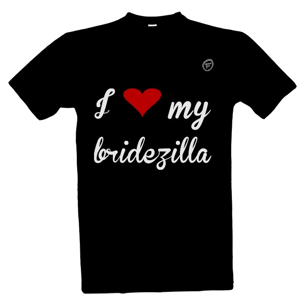 Tričko s potiskem bridezilla