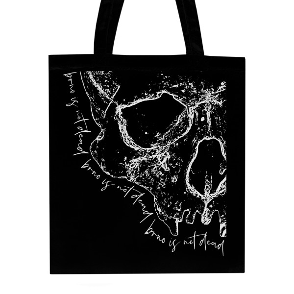 Nákupní taška unisex s potiskem Brno is not dead - taška blak