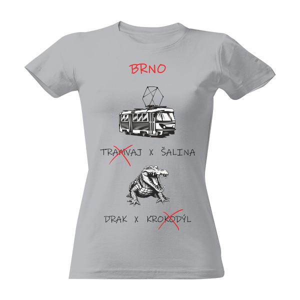 Tričko s potiskem Brno