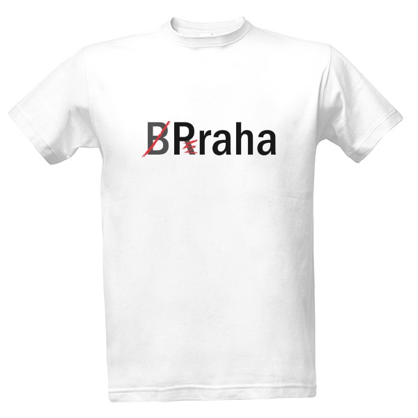 Tričko s potiskem Br...Praha