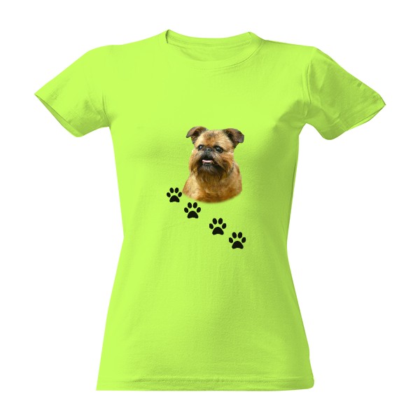 Tričko s potiskem Bruselský grifonek