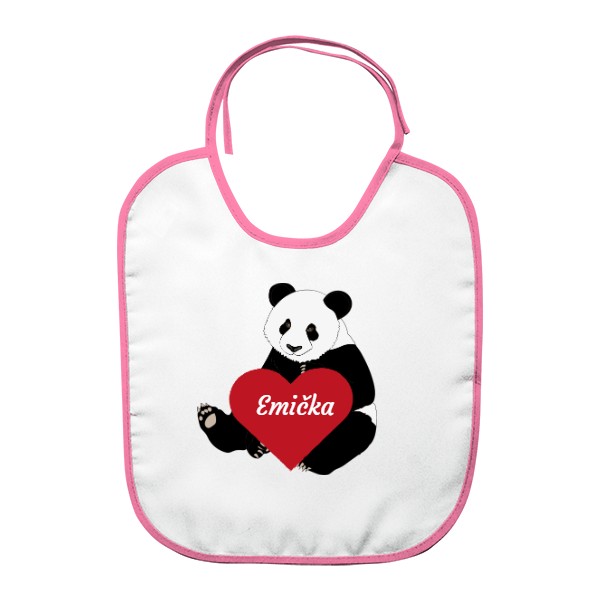 Bryndák s potiskem Bryndák - Panda srdíčko se jménem