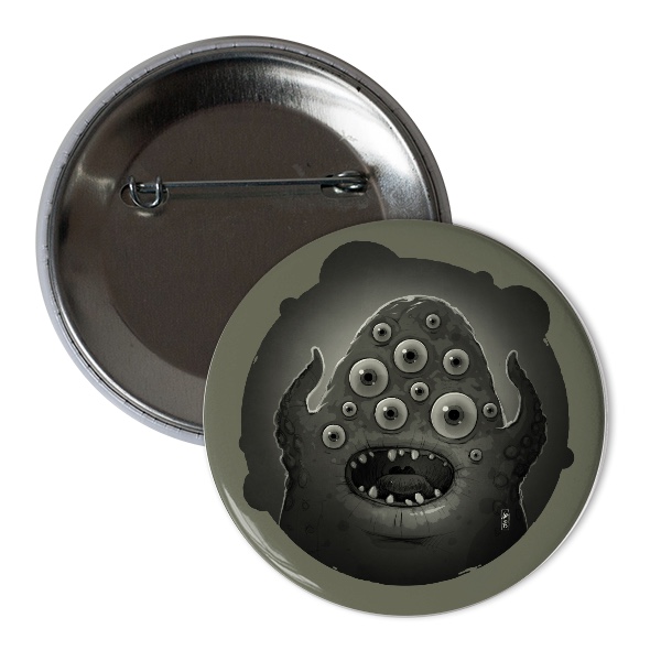 Button s potiskem Nový produkt