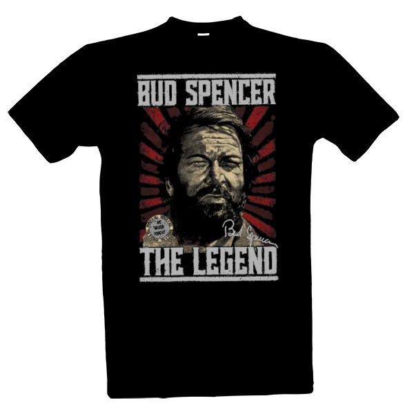 Tričko s potiskem Bud spencer legenda