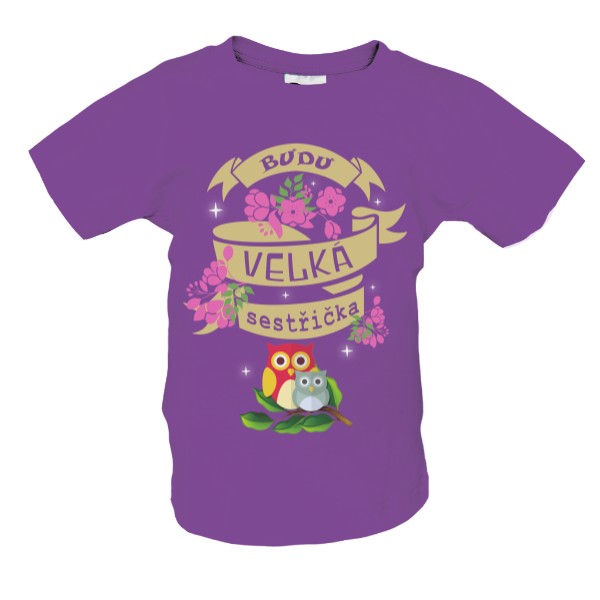 Tričko s potlačou Budu velká sestřička
