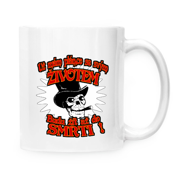 Hrnček malý biely s potlačou Nový produkt