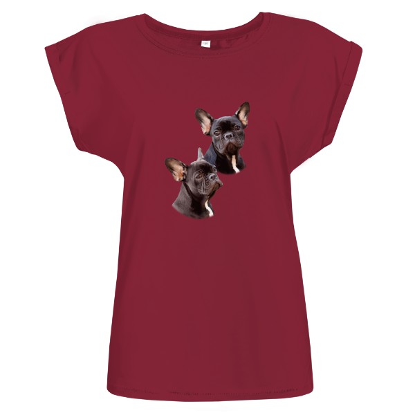 Tričko s potiskem  Francouzský buldoček