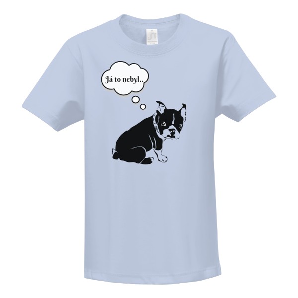 Tričko s potiskem Já to nebyl 