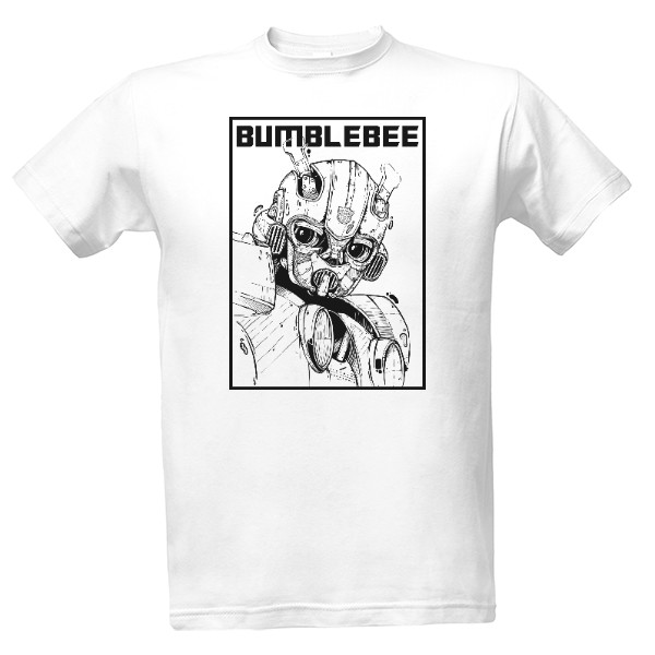 Tričko s potiskem Bumblebee s textem