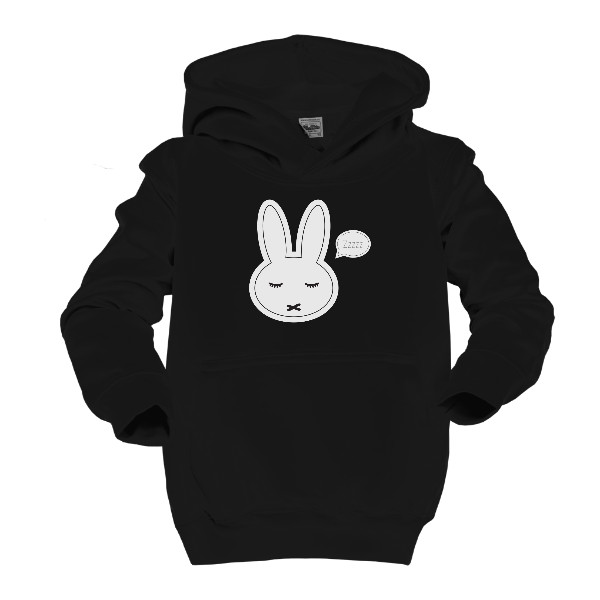 Dětská mikina s kapucí s potiskem Mikina Bunny